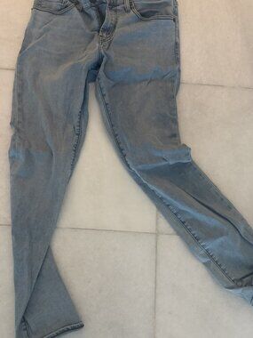 J Brand Skinny Slim Jeans Light Blue Wash Size 32 Mens Stretch Denim